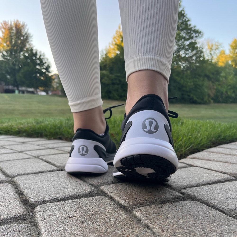 Black Lululemon Blissfeel women running shoes